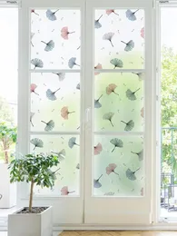 Window Stickers Toilet Glass Sticker Frosted Film Bathroom Opaque Shading Anti-Light Leakage Anti-Peep Decal Home