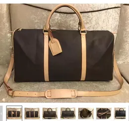 Bolsa de diseñador Luxuryc edición bolsa de lona clásica 25 30 55 equipaje de viaje para hombres bolsos de diseñador reales mujeres crossbody totes bolsos de hombro bolsos