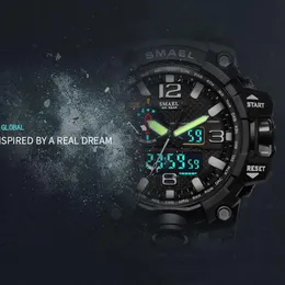Smael 2020 Orange Camouflage Watches Watch Marka Watch Digital LED Na rękę Sport 1545b Męs