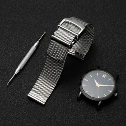 Ersätt IWC Steel Band för Portofino Watch Strap -tillbehör 20mm 22mm267L