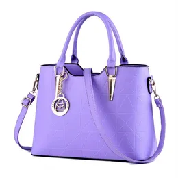 HBP New Crocodile Pattern Luxury Handbags Women Pu Leather Facs Designer Bags Crossbody Counter Bag Purple2004