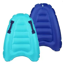 Inflatable Floats Surfboard With Handles Kids Adults Swimming Board For Beach Surfing Water Sports
