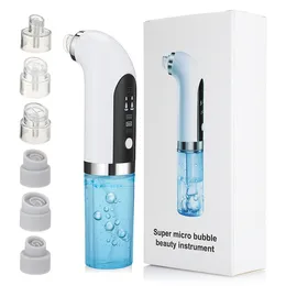 Heating Blackhead Remover Vacuum Pore Cleaner Suction Face Nose Beauty Pimples Acne Removal Deep Cleaning Tool