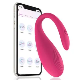 Skönhetsartiklar smartphone app kontroll vibrator för kvinnor trosor vagina g-spot klitstimulering vibrerande ägg dildo sexiga leksaker vuxna 18