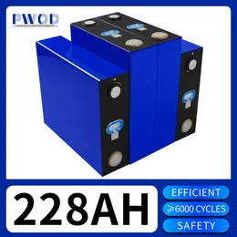 3,2 V 228AH Lifepo4 Batterie Wiederaufladbare Lithium-eisen phosphat DIY 12 V 24 V Zellen Für RV Boot Solar hause Energie Speicher System