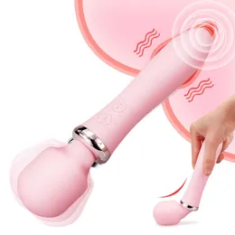 Предметы красоты мощный магический палочка av Вибратор Dual Motors Дилдо вибраторы сексуальные игрушки для женщины G-Spot Clitoris Massager Женская игрушка взрослые 18
