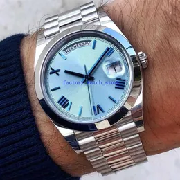 15 стилей высококачественные часы 40 мм 228206 Smooth Bezel Sapphire 316L 2813 Движение Автоматические часы. Начатые часы3168