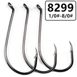 200pcs Lot 8 Sister 1 0# -8 0# 8299 Hook Hook High Carbon Steel Hooks Hooks Fishhooks Pesca Tackle Accessories A-0252399