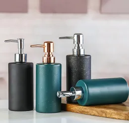 O mais recente 11OZ Lotion Liquid Soap Dispenser Glass Bottle Hand Sanitizer Body Wash Bottle muitas cores para escolher suporte logotipo personalizado
