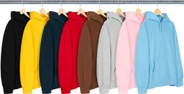 Men's Hoodies 19SS Box Top Embroidery Hooded Sweatshirt Men Women Couple Fashion Casual High Street Hiphop Outwear