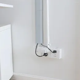 Haczyki samoprzylepne Organizator Network Kabel Kabel Hub Computer mocowanie klipu domowe urządzenie do zarządzania ścianą bez paznokci