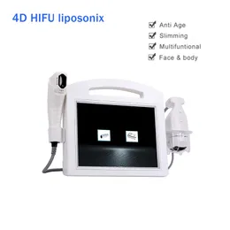 2 in1 4d Hifu liposonix machine spling sking تشديد التجاعيد إزالة الوجه رفع الدهون