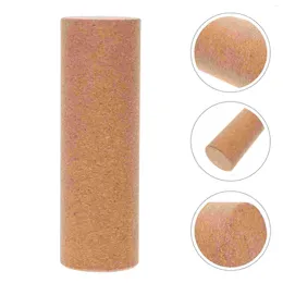 Yoga Blocks Roller Cylinder Training Fitness Cork Column Mat Backpain Relief