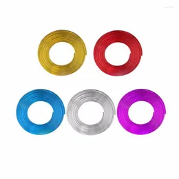 Steering Wheel Covers Rubber Anti Scratch Protector Edge Guard Cover Universal Moulding Trim Car DIY Door Center 5m