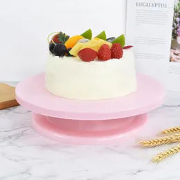 Strumenti di cottura 27,5 cm Torta Giradischi Supporto Decorazione Accessori Stampo fai da te Rotante Stabile Antiscivolo Tavola rotonda da cucina