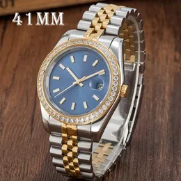 2021Mens montres mécaniques automatiques montre de luxe entièrement en acier inoxydable verre saphir 5 ATM étanche super lumineux hommes Wrist211Y