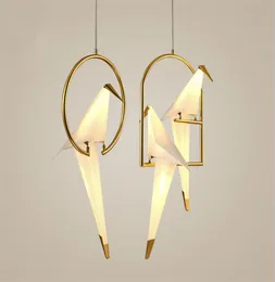 Nordic Perch wiszka lampa lekka postmodernistyczna kreatywna osobowość ptak sypialnia sypialnia Balkon Balcony Restaurant prosty dźwig LAMPS5306264