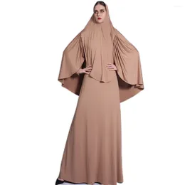 Men's Suits Maxi Dresses For Women Plus Size Ramadan Muslim National Dress Pleated Turban Suit Set 2 Piece Retro Milk Silk Breathable Robe