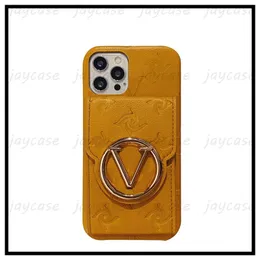 Fashion Crossbody Leather Strap Handbag Phone Case Luxury Gold Letter Designer Cases With Mirror For IPhone 14 Pro Max Plus 13 12 11 Hot