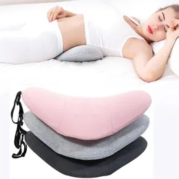 Cuscino lombare per donne incinte che dormono Memory Foam, supporto per schienale, tappetino per la vita