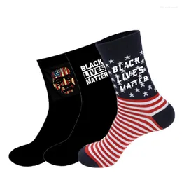 Herrensocken Herren Streetwear American BLACK LIVES MATTER Word Funny Crew Design Calcetines Divertidos Skarpety Sokken Skarpetki Meias