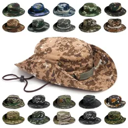 3 PCSClassic EE. UU. Estilo del ejército Gi Boonie Bush Jungle Sun Capas de pesca Menores COMENTO RIPSTOP Camuflage Military Bucket271e