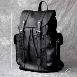 Skolens ryggsäckar klassiska modeväska kvinnor män läder ryggsäck duffel väskor unisex purses tot topp bra