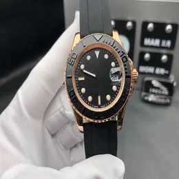 Super 42 Yacht Montre de Luxe Zero Ruch naprawczy Automatyczny zegarek 40 mm 316L Rafinowany stal oryginalny zegarek Wodoodporny 50m246k