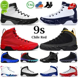 Top OG Men Basketball Shoes Jumpman 9s 9 Chile Red изменить мир Университет Голубое золото Орегон Утки Рукс разворот