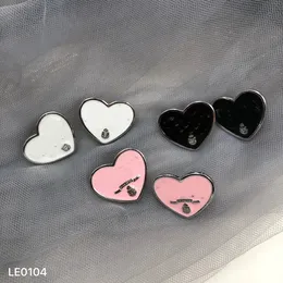 candy color Love Design Stud Earrings Fashion for Man Woman Inverted Triangle P Letter inlay Designers Jewelry PE1 --02 Party Valentine's Day Gift