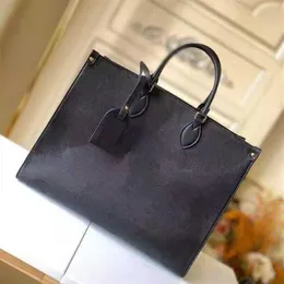 Fashion womens totes bags classic printed leather design large capacity top lady bag casual high-quality handbag purse345O