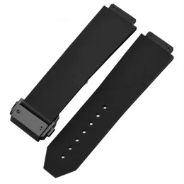 20mm Band Uhrenarmband für HUBLOT BIG BANG CLASSIC FUSION Faltschließe Silikonkautschukarmband Zubehör Chain247u