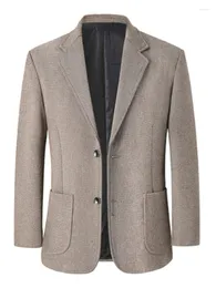 Ternos masculinos Classic Solid Color Blazer Suit Men Men therentted Corean Version Jacket Casual Slim Jaqueta Masculina Roupas