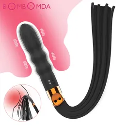 Kosmetyki BDSM Slave Whip wibratory dla kobiet g-punkt masażer łechtaczki stymulator anal wtyk seksowne zabawki dla par flirt dorośli gra