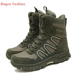 2023 Men039S Boot militar Green Botas especiales Men Zapatos Trabajo de fuerza especial Motociclo del ejército 476609470