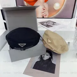 Mode Front Schnalle Berets Designer Marke Muster Kappen Khaki Baumwolle Hüte Damen Straße Herren Solide Baskenmütze Einstellbar Casual Frühling hut Neue