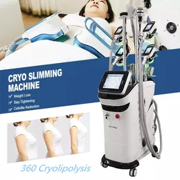 360 Cryoliplysis الدهون تجميد التجويف التجويف RF Body Contouring 5 في 1 Lipo ليزر تشكيل الشحوم 360 شفط نظام الشفط