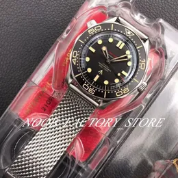 2020 NY VS FACTORY 007 NO TID TODIE JAMES BOND HERS CAL 8806 Automatisk rörelse Naiad Lock Clasp Specter Men Sport Watches267k