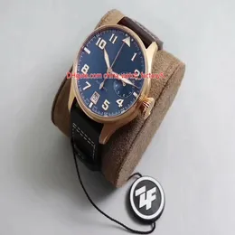 8 Style Selling Quality ZF Maker 46mm PILOT'S IW500916 IW500908 IW500917 Cal 51111 Movement Mechanical Automatic Men307f