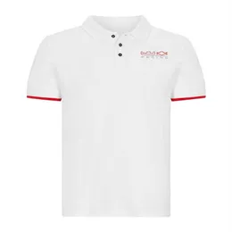 2021 Summer F1 Formula One Racing Polo Shirt Casual Short Sleeve Lapel T-shirt Team Work Clothing Large Size Can Be Customized Fan221v V0ce