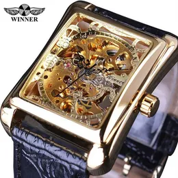 Reloj Men's Mechanical Watch De Pulsera Transparente Para Hombre Top Brand dise o Movimiento engranaje lu wristwatches232b