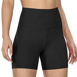 Damen-Yoga-Shorts mit hoher Taille, Übung, Laufen, Fitness-Kleidung, Radfahren, Sport-Shorts189b