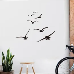 Naklejki ścienne Kakuder Mobile Creative Swallow Bird Pvc Naklejka okna dekoracyjna mural adesivo de parode statek 2022