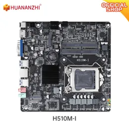 Huananzhi H510M-I ITX Anakart Intel LGA 1200 Destek DDR4 2933 2666 2400 2133 M.2 NVME SATA3.0