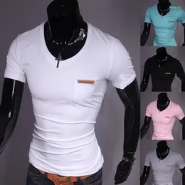 남자 T 셔츠 Zogaa Summer Men Tshirt Short Sleeve Tops Fitness Gym o-Neck Clothing Man Tees 셔츠 남성 단색 멀티 컬러