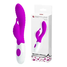 Articles de beauté joli amour G Spot vibrateur Clitoris stimulateur lapin pour femmes 30 Modes Vibration érotique sexy boutique jouets pour adultes