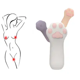Güzellik Ürünleri 10 Mod Kadınlar için Klitoral Vibratör G Spotlar Stimülatör Cat Claw Seksi Oyuncaklar Kadın Mastürbatör Erotik Mallar Yetişkinler