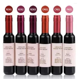 Lucidalabbra rosso vino stile coreano tinta rosa baby per trucco da donna rossetto liquido lucidalabbra a lunga durata cosmetico per labbra