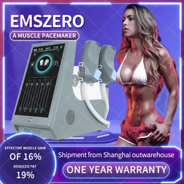 2023 Máquina de terapia de paragrap DLS-EMSlim RF 14 Tesla Butt Lift Slimming Machine Emszero Estimulador do músculo
