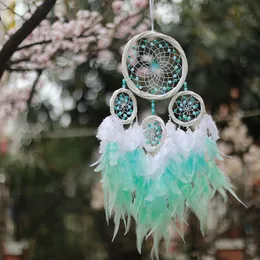 Dream Catcher غرفة نوم معلقة الحلي الزخرفية الكائنات الزخرفية الإبداعية الرياح الإبداعية المنتجات النهائية Sen-Department Retro Shop Decoration Gift 1222047